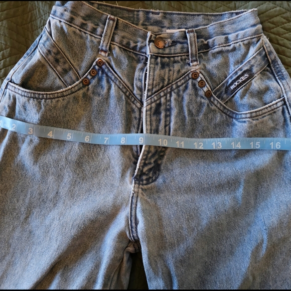 Vintage 90s Womens Rockies Bareback Jeans 5/6 - Picture 5 of 12
